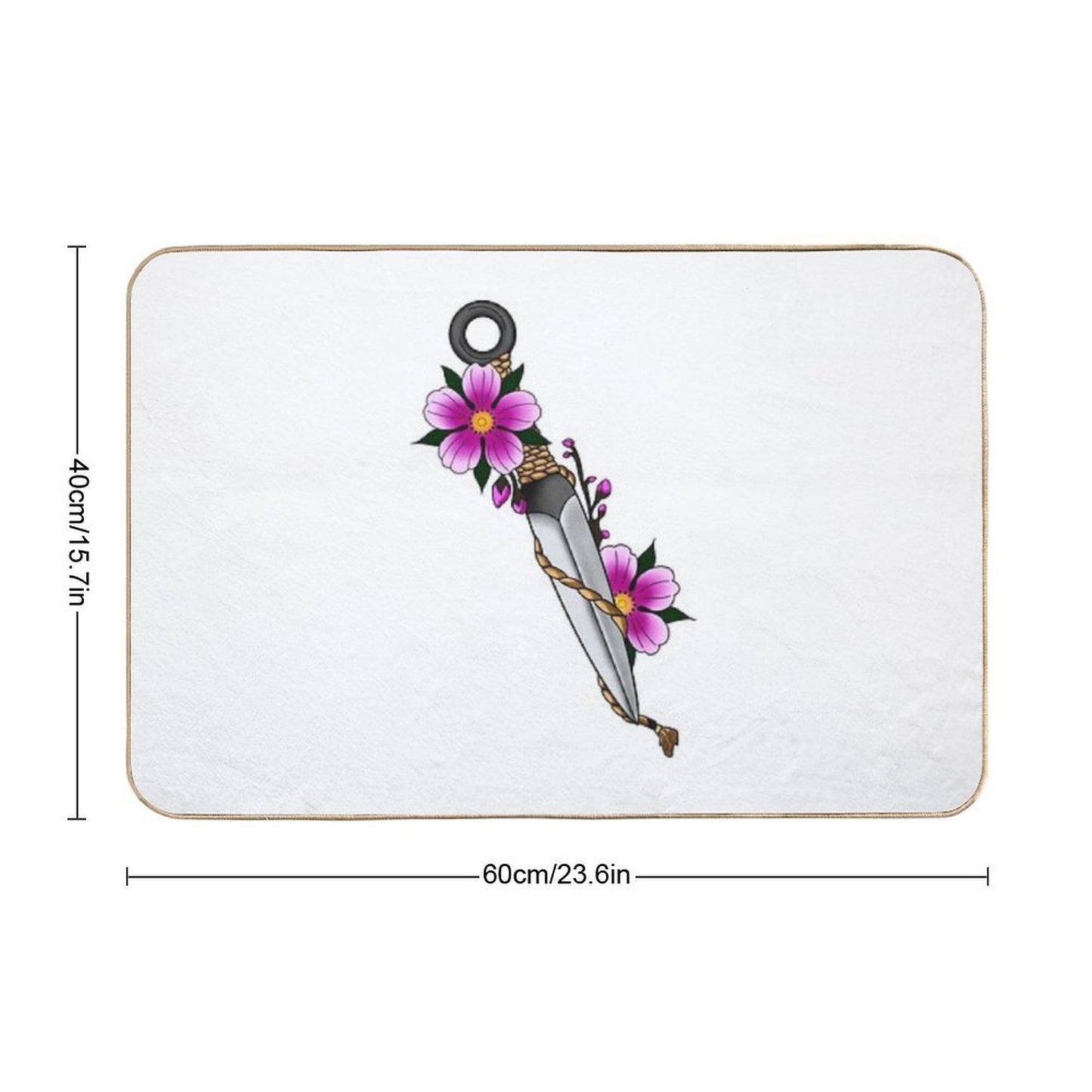 Kunai  Anti-Trip Bath Mat