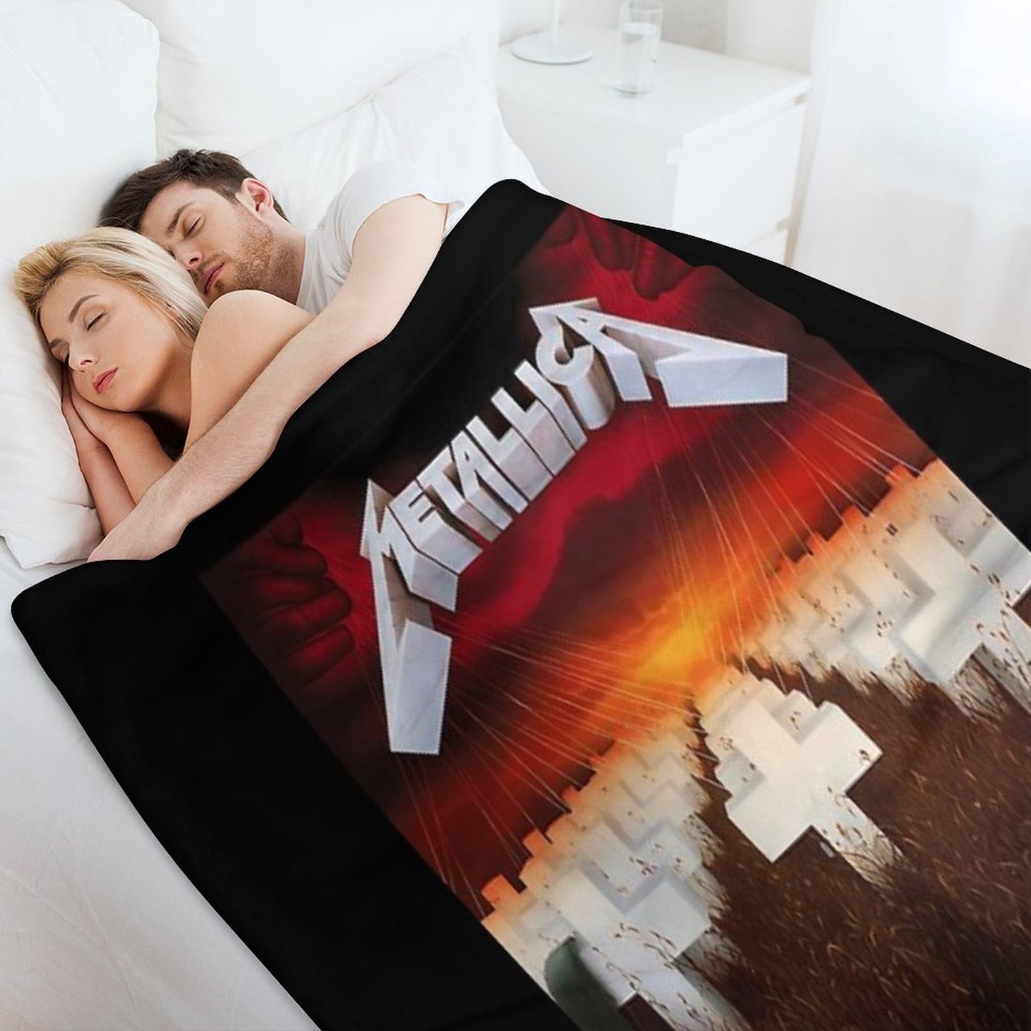 Master Of Puppets (Hq) Classic Throw Blanket