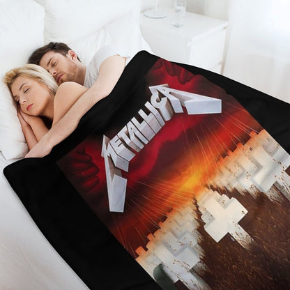 Master Of Puppets (Hq) Classic Throw Blanket