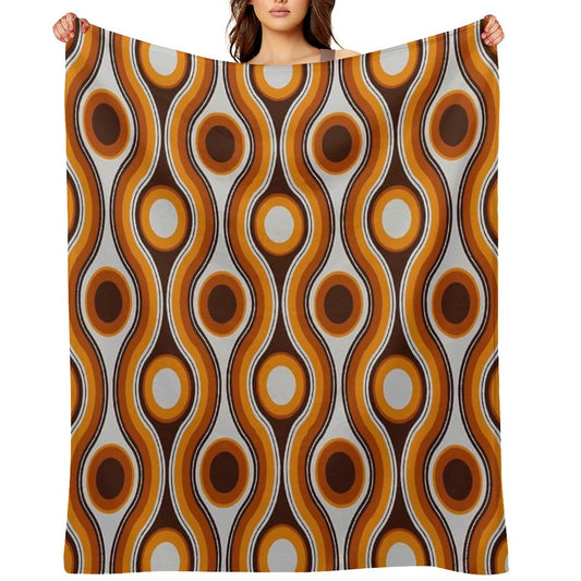 Older Patterns ~ Bridges 70s Throw Blanket