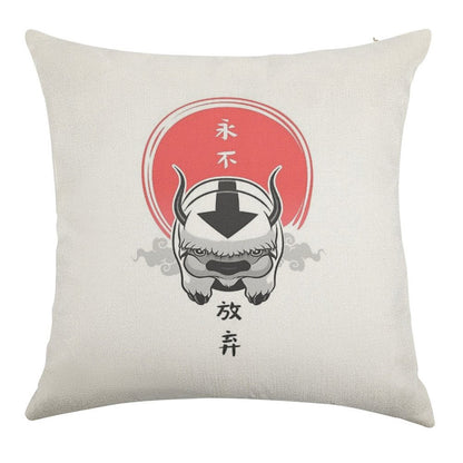 Avatar The Last Airbender Linen Throw Pillow Cover