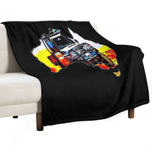 Toyota Land Cruiser 79 4wd 4x4 Throw Blanket