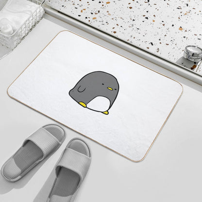 Cute Cuddly Penguin Bath Mat