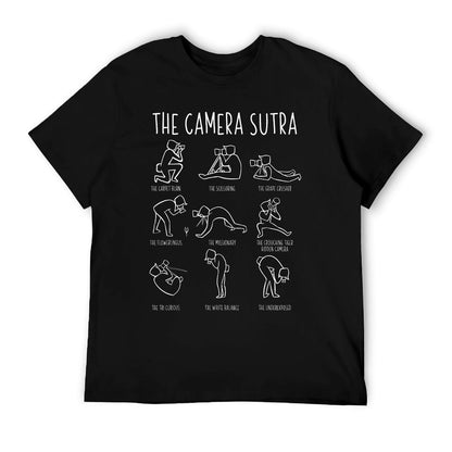 Funny Camera Sutra Photographer Photography Gift Men Women T-Shirt