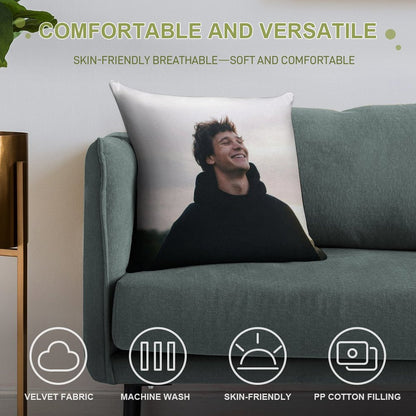 Wincent Weiss Soft Washable Throw Pillow
