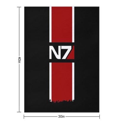 N7 Throw Blanket