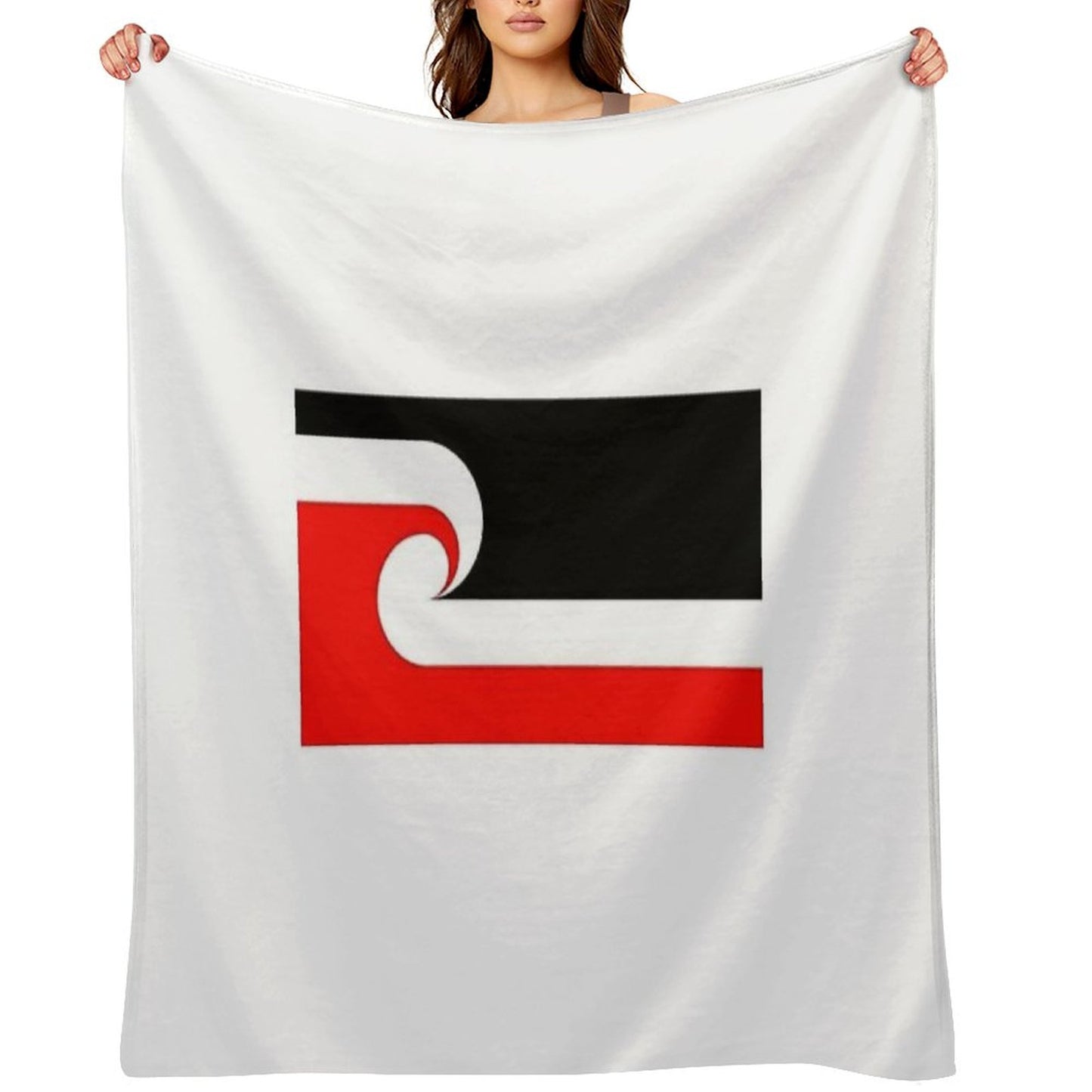 Maori Flag Throw Blanket