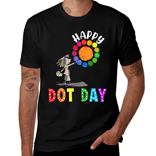 International Dot Day Kids Colorful Polka Dot Happy Dot Day  Vintage-inspired T-Shirt