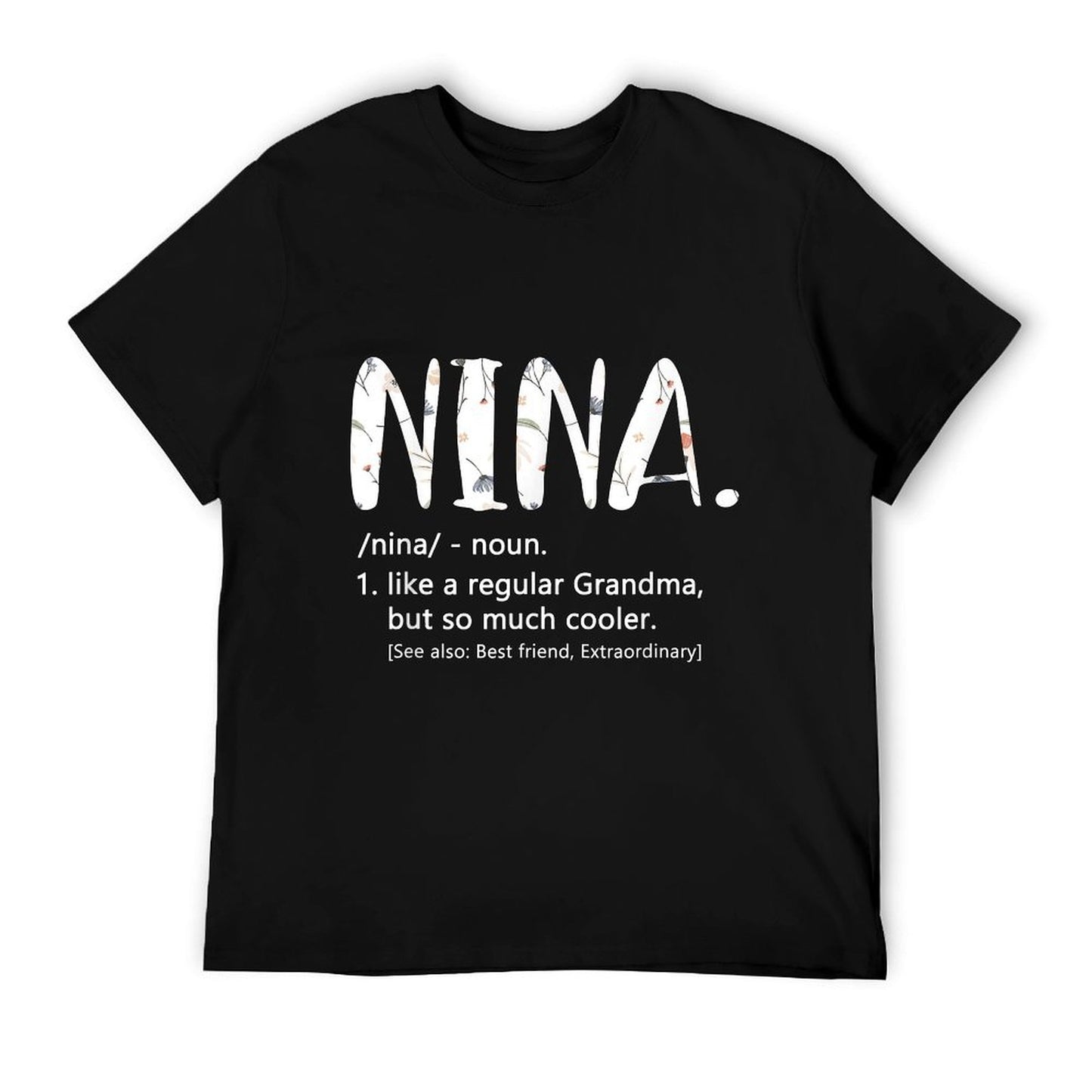 Nina Shirts for Women Mothers Day Idea Cute Grandma Nina T-Shirt