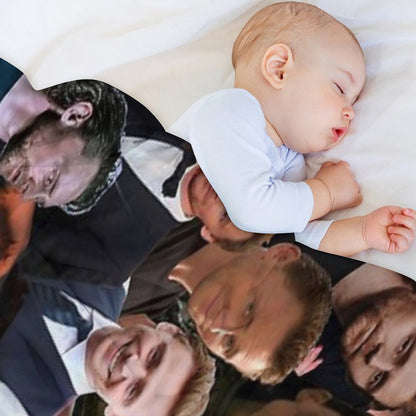 Tom Hiddleston Photo Collage Throw Blanket