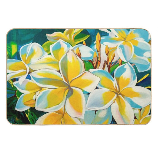 Plumeria Bath Mat