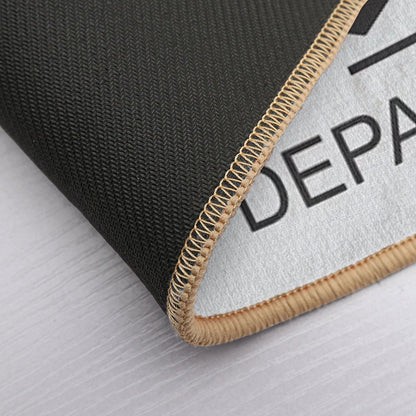 Flight Arrival And Departure Bath Mat