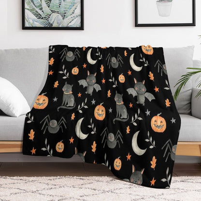 HALLOWEEN PARTY Throw Blanket