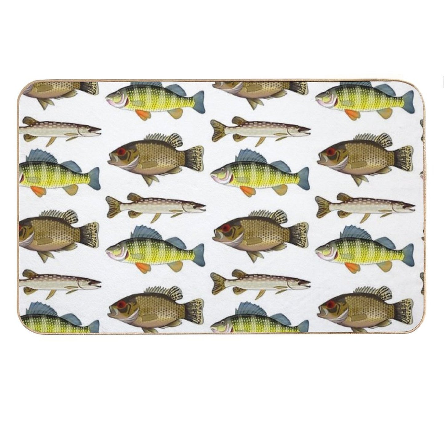 Lake Fish Trio Bath Mat