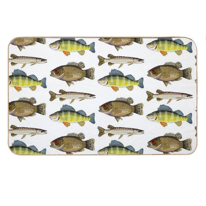 Lake Fish Trio Bath Mat
