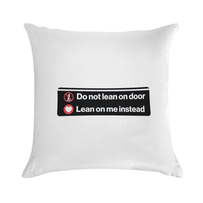 Lean on Me Soft Skin-Friendly Throw Pillow