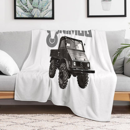 UNIMOG Oldschool Throw Blanket