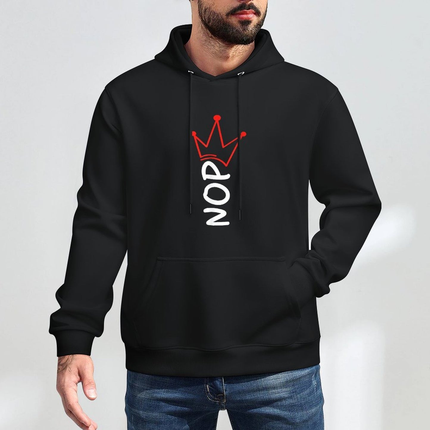 No Kings Nop Casual Wear Hoodie