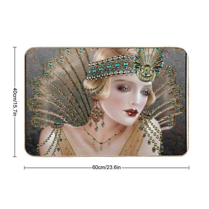 FLAPPER  Vintage 1929 Beautiful Fashion Magazine Advertising Print Bath Mat