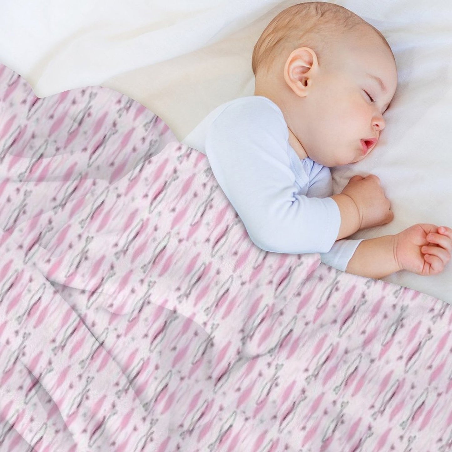 Atomic Kitties Throw Blanket