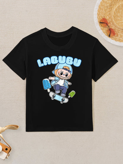 Labubu Lover Cute Labubu The Monsters Men Women Boy Girl Kids T-Shirt