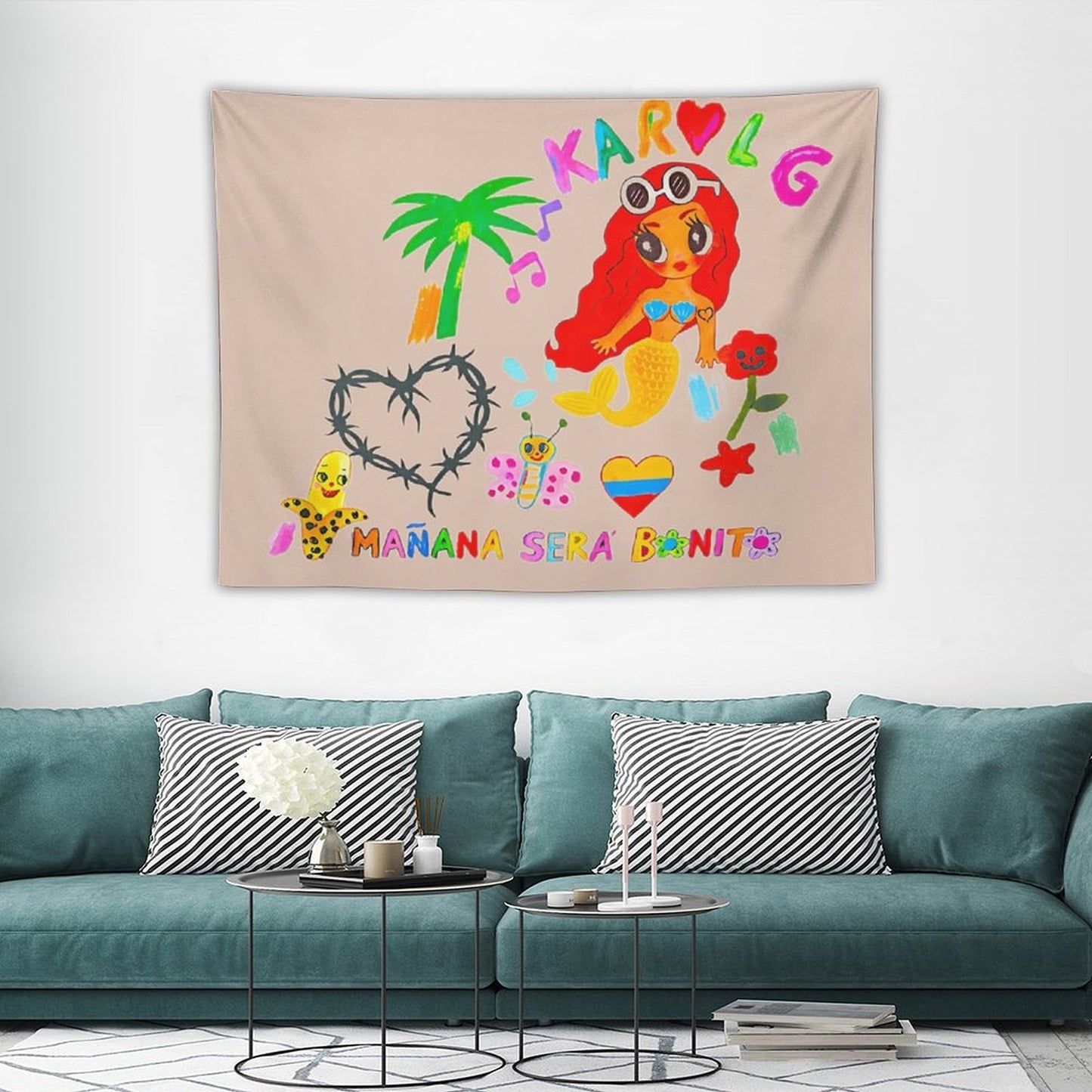 Manana Sera Bonito Merch Tapestry