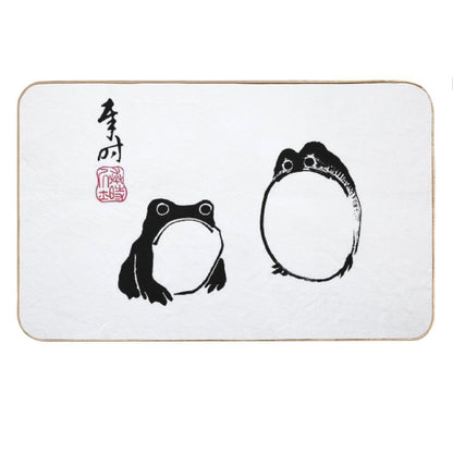 Matsumoto Hoji Frogs Bath Mat