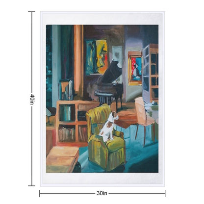 Frasier's Apartment Throw Blanket