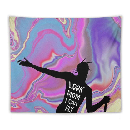 Look Mom I Can Fly Tapestry