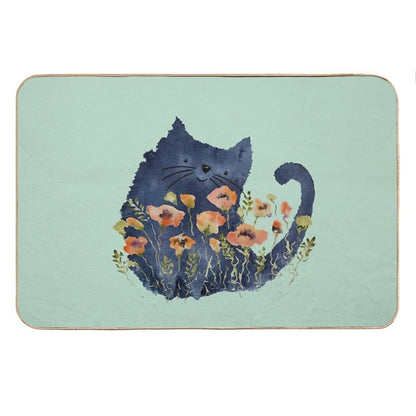 Polliwog And Poppies Bath Mat