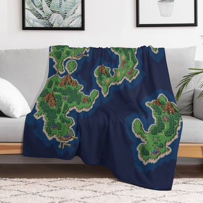 Chrono Trigger 1000 AD Throw Blanket