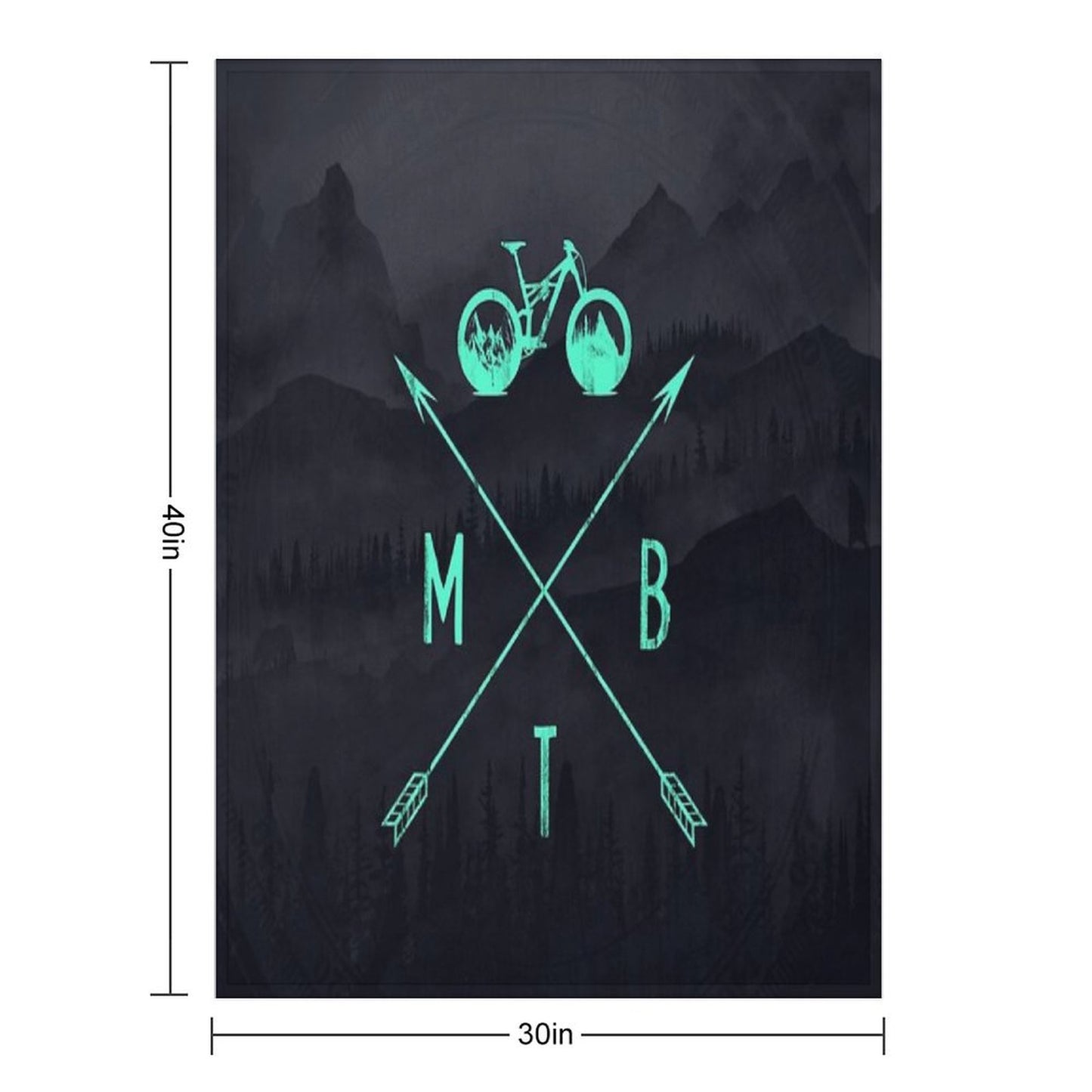 MTB Nomad Throw Blanket