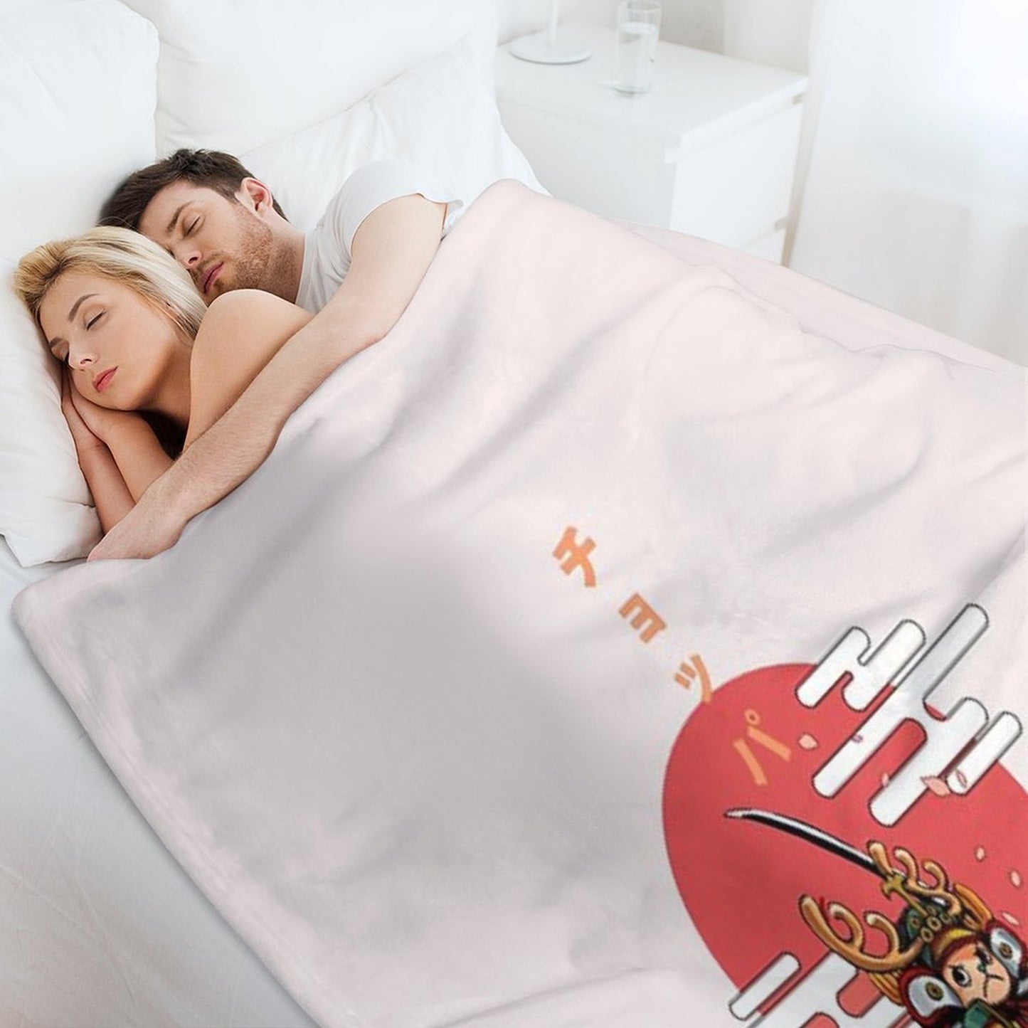 Tonyy Cho Pper Wan0 Warrior Throw Blanket