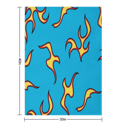 GOLFWANG Flames Throw Blanket