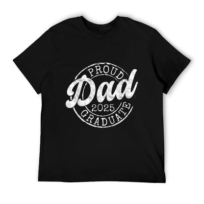 Proud Dad of 2025 Graduate Senior Dad 25 Graduation Gift T-Shirt