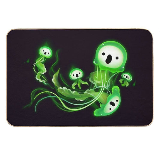 Ghost Jellyfish Bath Mat