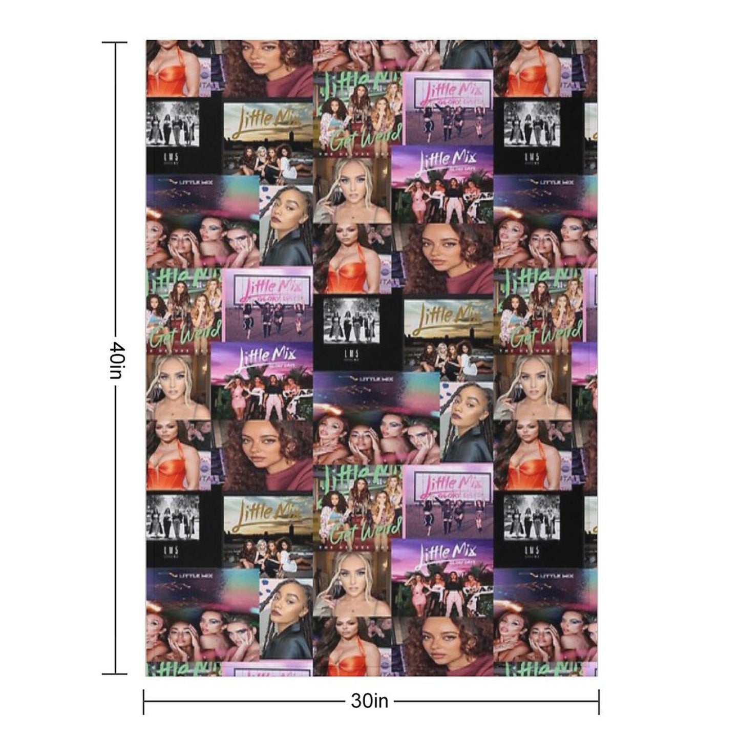 Little Mix Throw Blanket