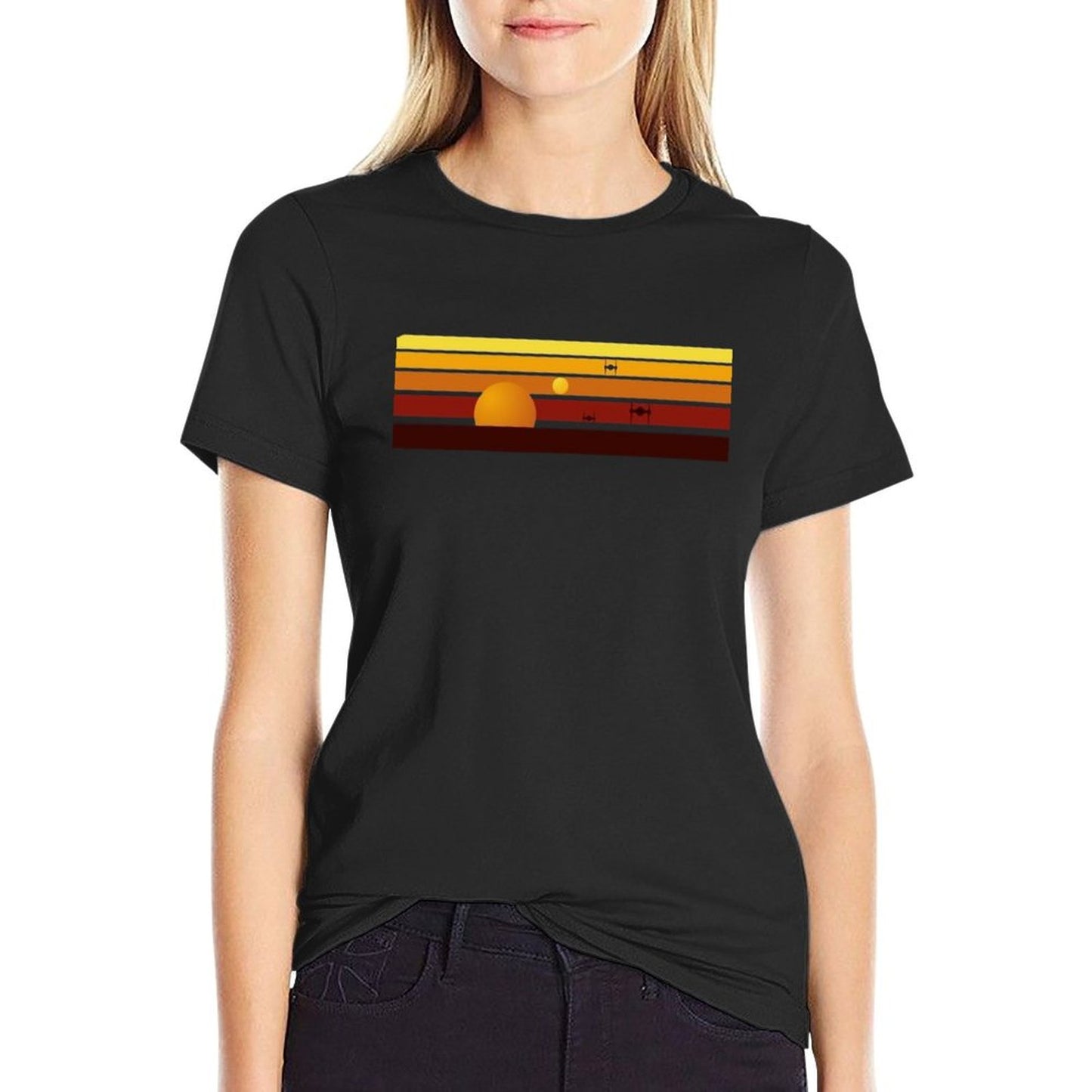 TATOOINE SUN  Stretchy T-Shirt