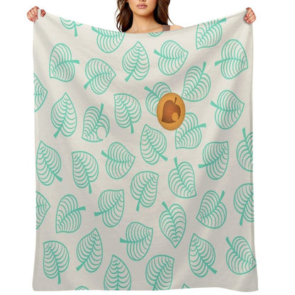 Nook's New Horizons Shirt Throw Blanket