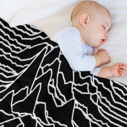 Unknown Pleasures [J01] Throw Blanket