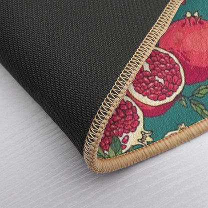 Juicy Pomegranate Fruits Bath Mat