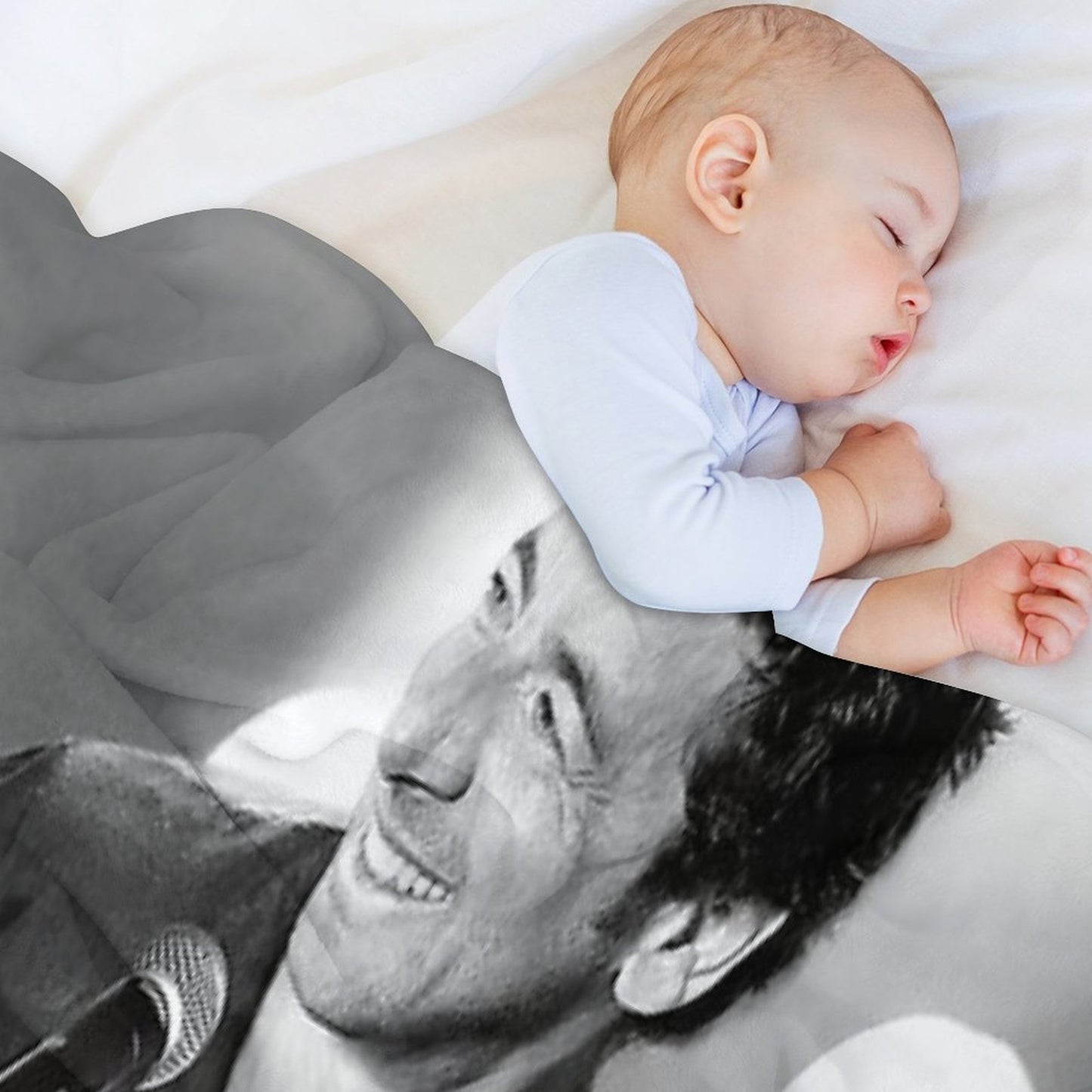 Thighaag Patrick Bruel Show Tour TOURNEE En ACOUSTIQUE 2022 Throw Blanket