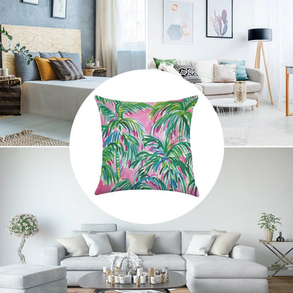 Coconut Pulitzer Three Linen Throw Pillow Cover