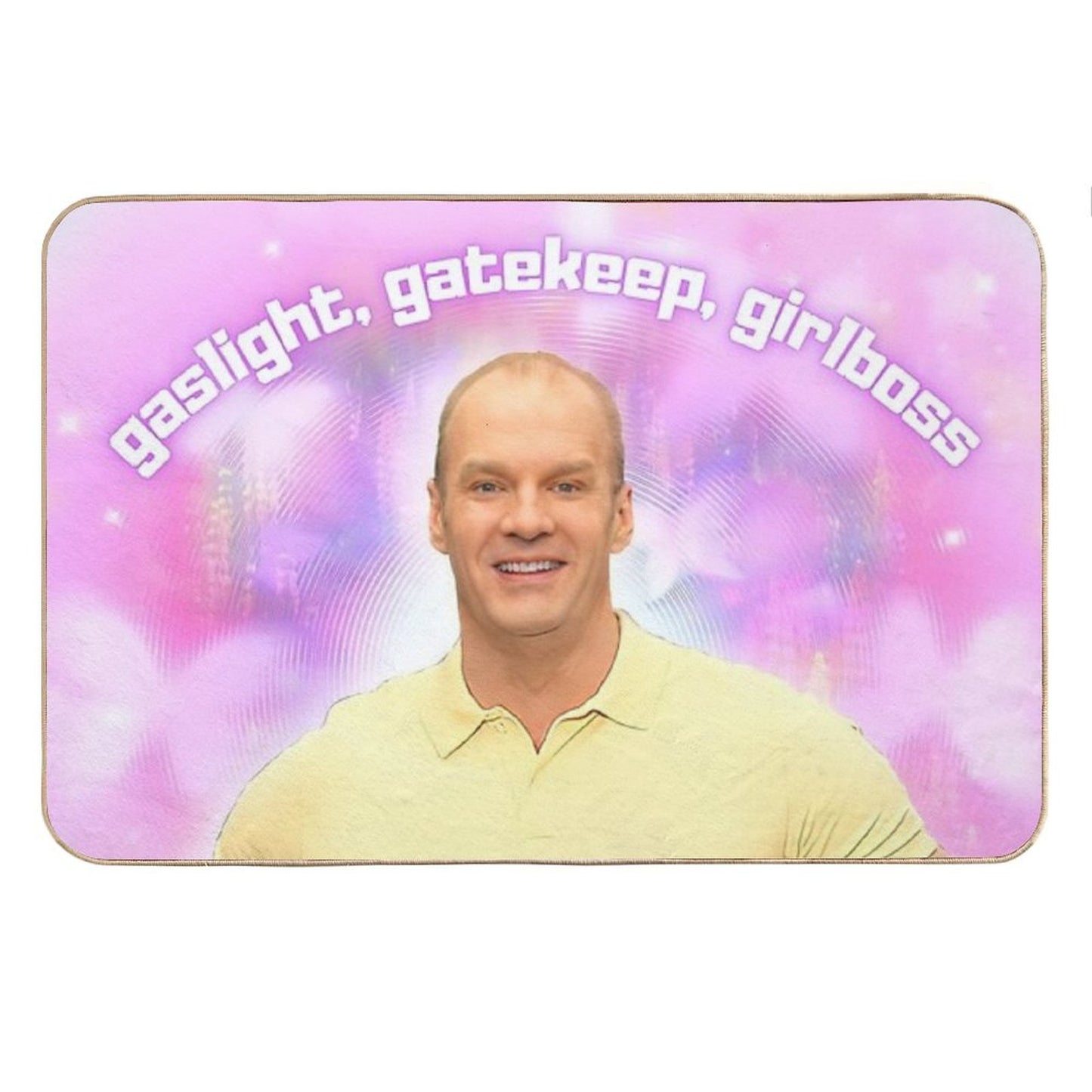 Gaslight, Gatekeep, Girlboss Bath Mat
