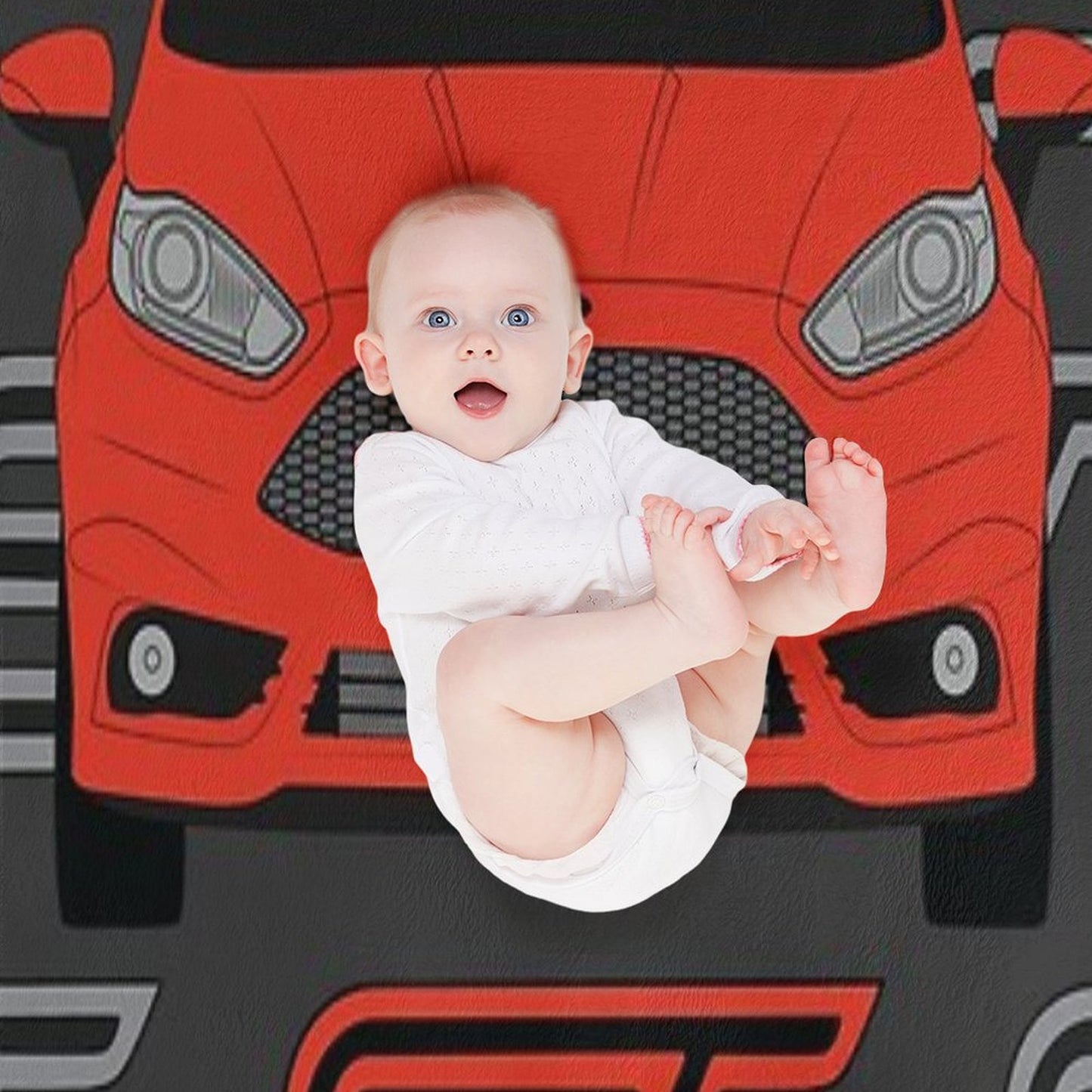 Fiesta ST Throw Blanket