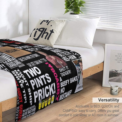 Still Game Scrap Book Throw Blanket