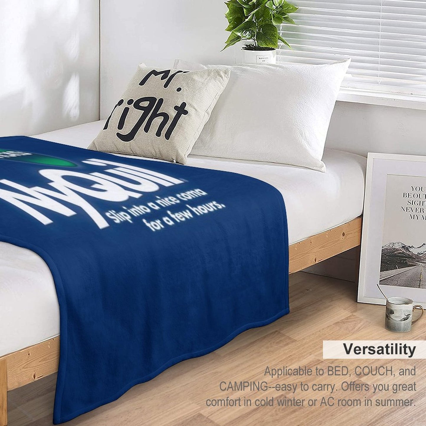 NyQuil Throw Blanket
