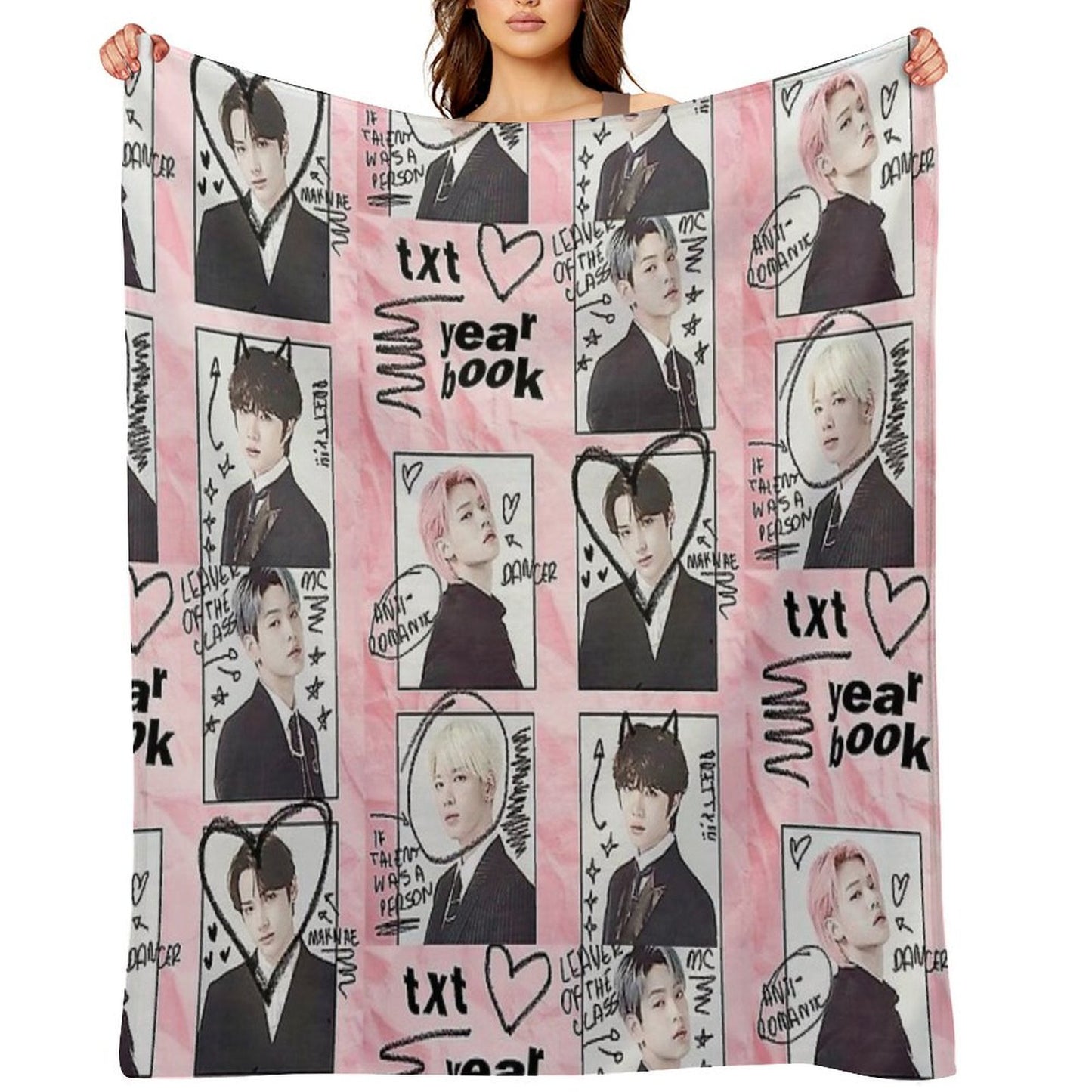 TXT Throw Blanket