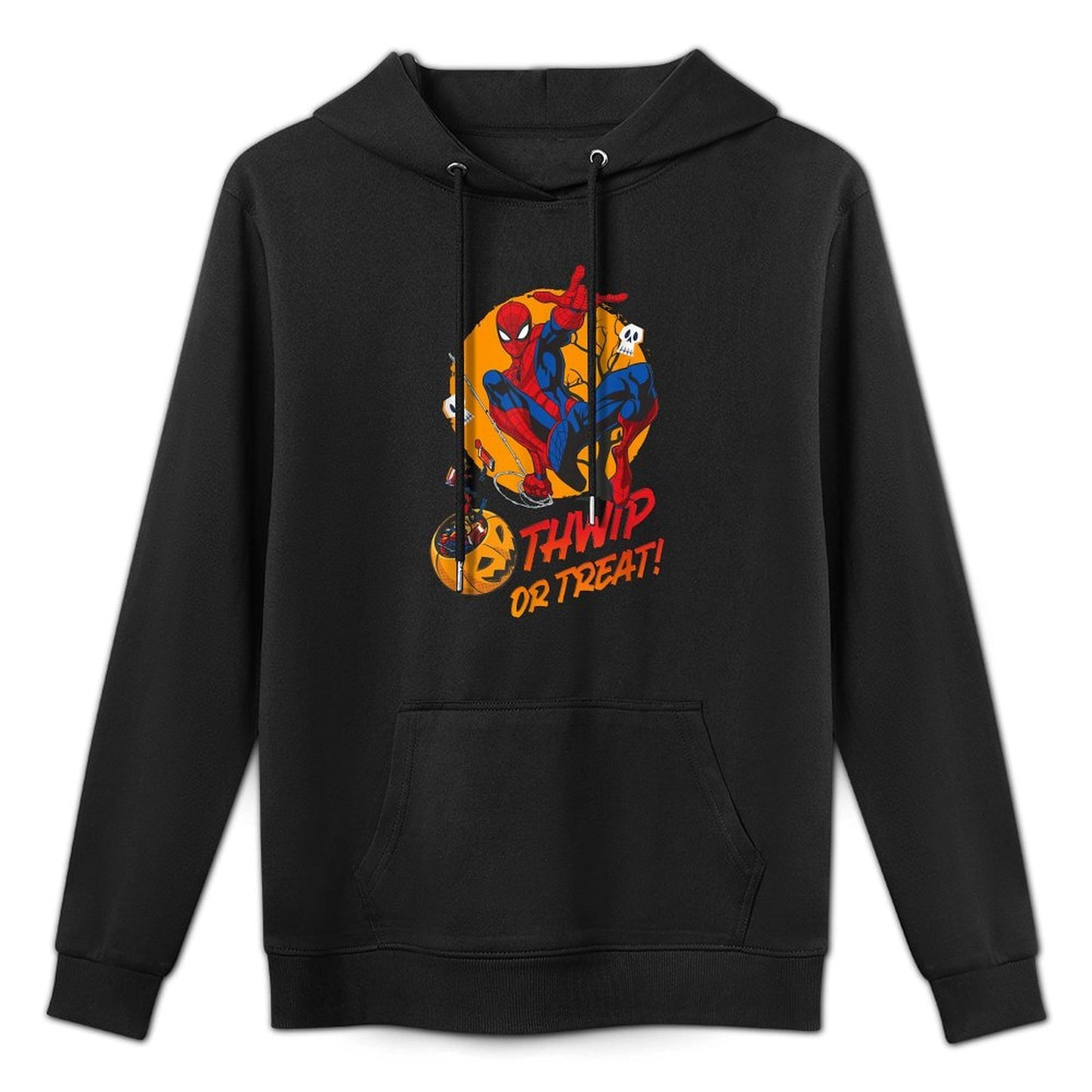 Marvel Comics Halloween Spider-Man Thwip Or Treat! Pilling-Resistant Hoodie