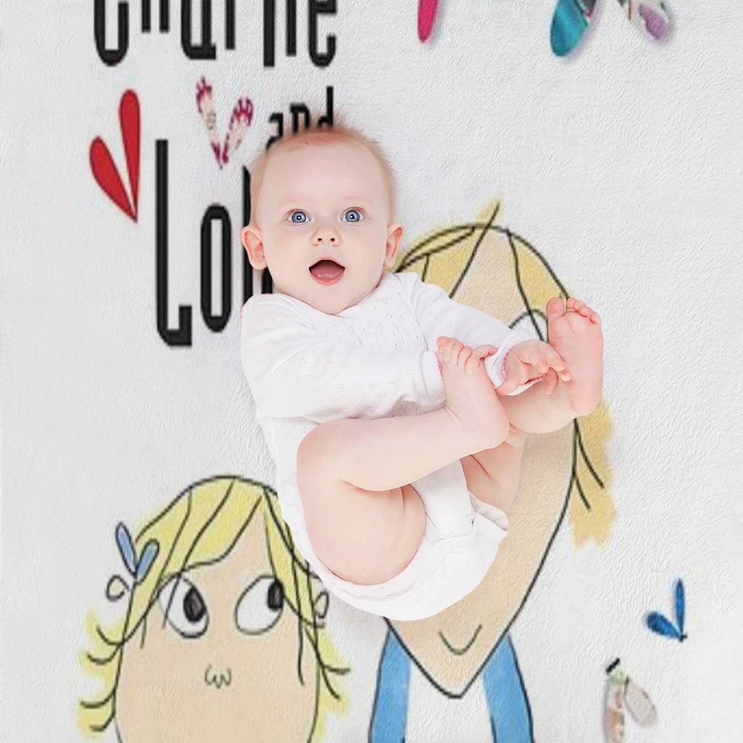 Charlie And Lola Throw Blanket